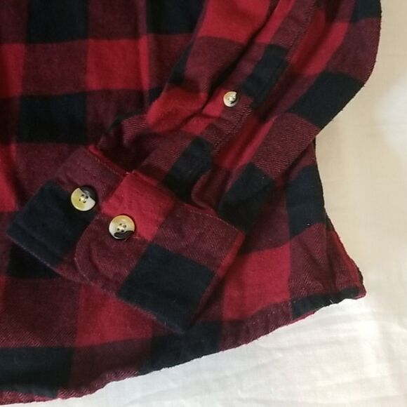 Hobbs‎ Creek Red and Black Buffalo Plaid Shirt Size S - Picture 8 of 8